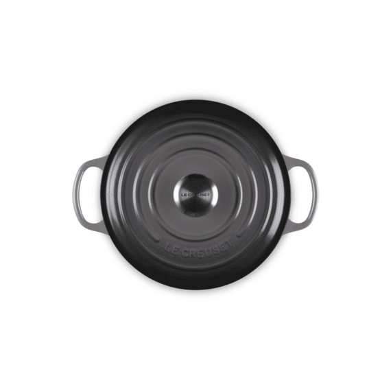 Le Creuset Braadpan Signature Rond Flint 24Cm