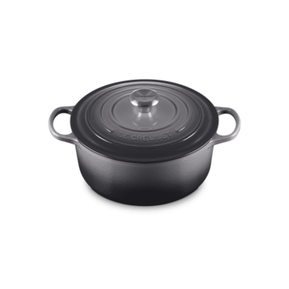 Le Creuset Braadpan Signature Rond Flint 26Cm