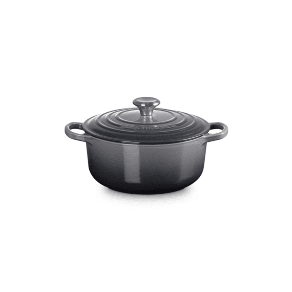 Le Creuset Braadpan Signature Rond Flint 20Cm