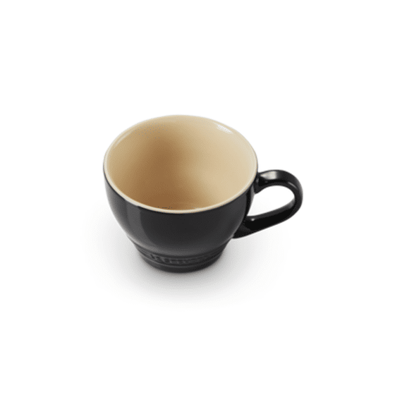 Le Creuset Grote Cappuccino Mok Ebbenzwart 0,4L