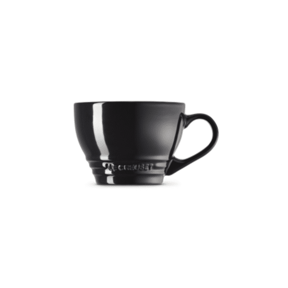 Le Creuset Grote Cappuccino Mok Ebbenzwart 0,4L