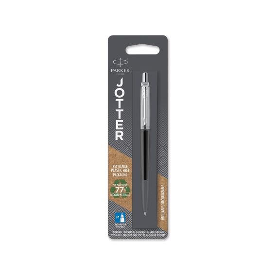 Parker Jotter Balpen Black Bond Medium Op Blister