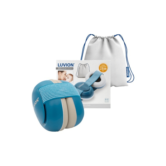 Luvion Kinder Gehoorbeschermer Petrol Blue 1-3 jaar