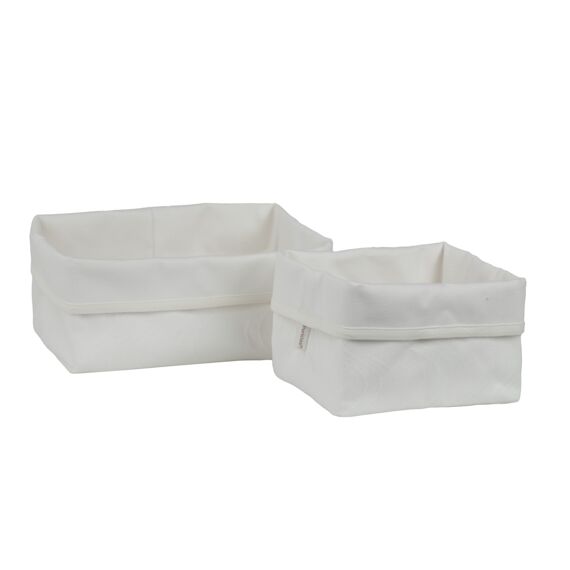 Pericles Boho Storage Bag Set  Ivory