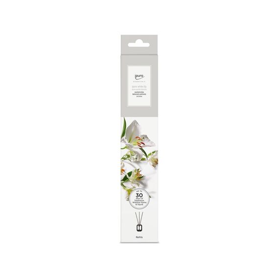 Navulling Essentials Scented Stick White Lily 6St