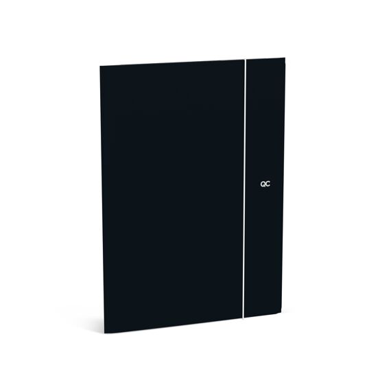 Quattro Colori Elastomap Folio Polyprop Nero