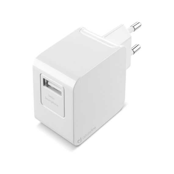 Cellularline Reislader Kit 10W 2A Micro-Usb Hauwei Wit
