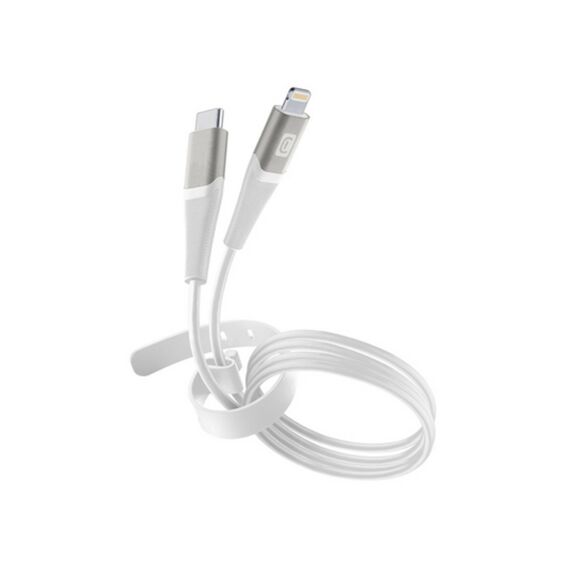 Cellularline Pro+ Usb Kabel Usb-C Naar Lightning 1.2M Wit