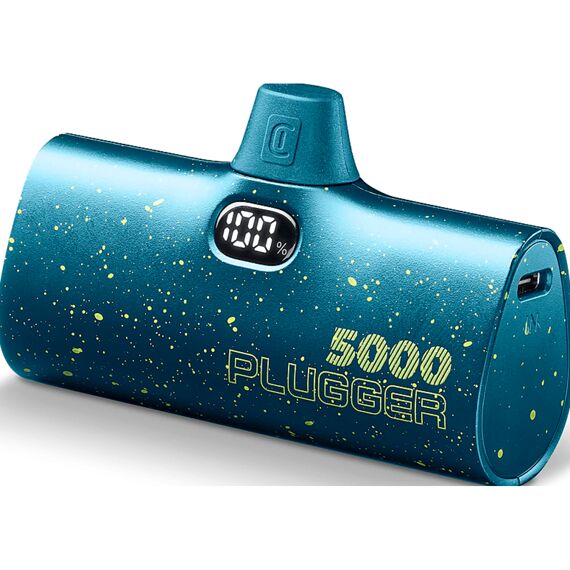 Cellularline Powerbank Plugger 5000Mah Usb-C Blauw