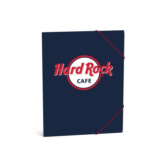 Hard Rock Cafe Elastomap A4 Navy