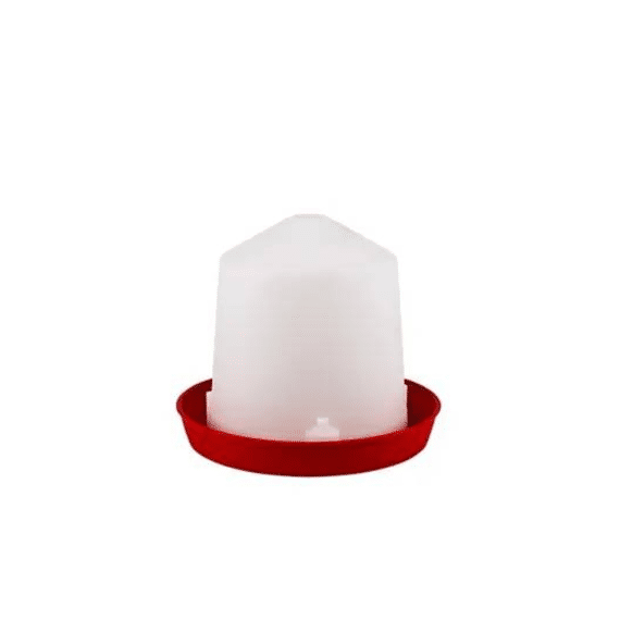 Drinkfontein 1.5l Rood Plastiek