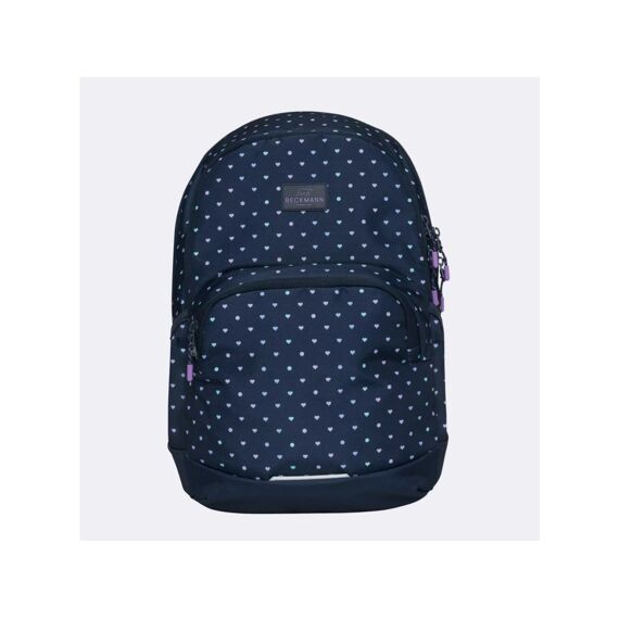 Beckmann Rugzak Sport Junior 30L Blue Hearts