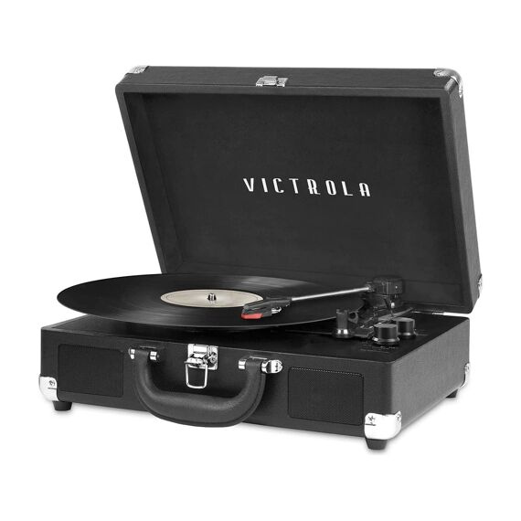 Victrola Vsc-400Sb-Blk-Eu Journey+ Koffer Platenspeler 3 Snelheden Met Bluetooth Zwart