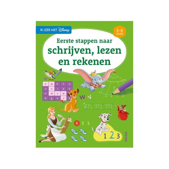 Disney Ik Leer Met Eerste Stappen Naar Schrijven Lezen En Rekenen (5-6J)