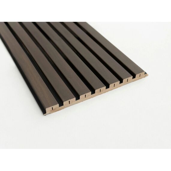 Maestro Wandpaneel Latt Smoked Walnut / Mat Zwart 00201 20X300X2770Mm