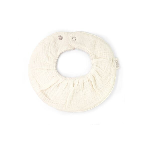 Babyshower Bandana Fleece 0-1M Ivory Powder