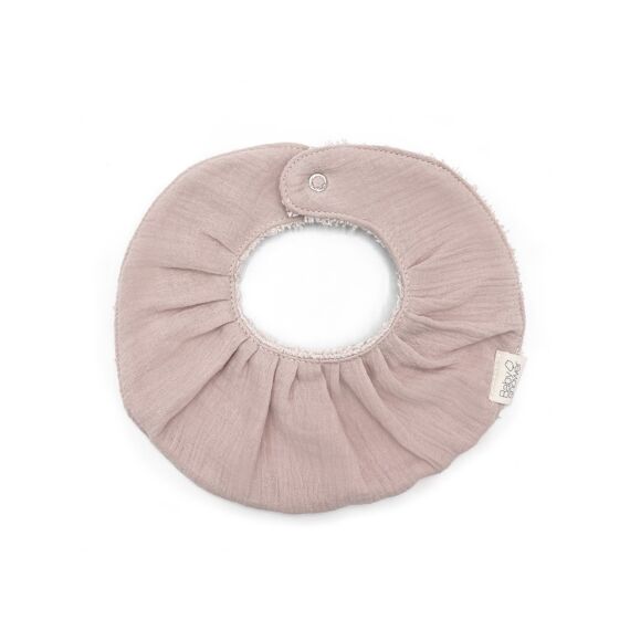 Babyshower Bandana Fleece 0-1M Nude Powder