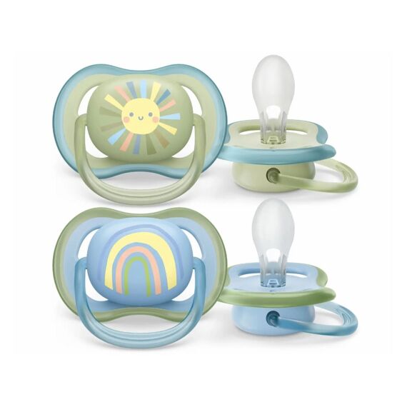 Avent Fopspeen 0M+ Ultra Air Zon/Regenboog Mix