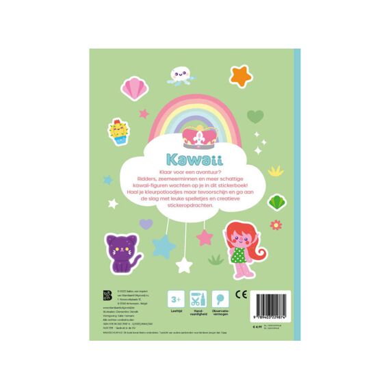 Kawaii Stickerboek Op Avontuur