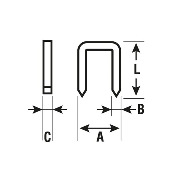 Nietjes Type 80 10Mm - Ck100