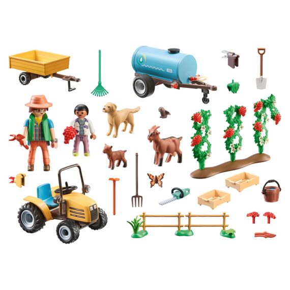 Playmobil 71442 Tractor Met Aanhanger En Watertank