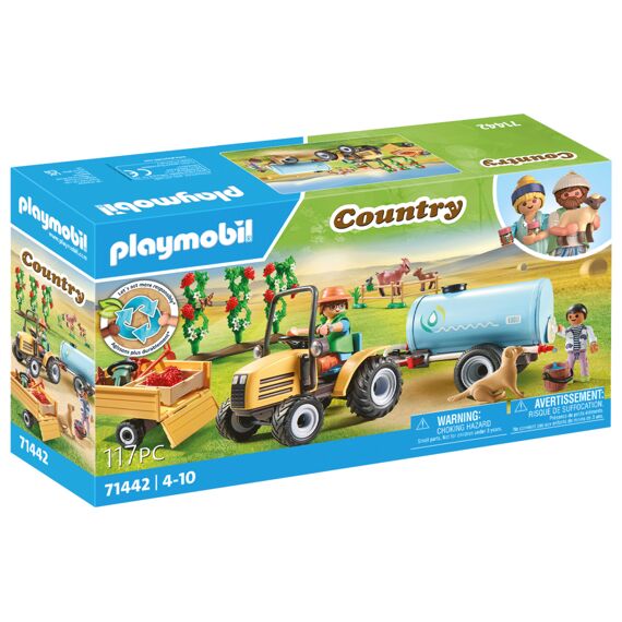 Playmobil 71442 Tractor Met Aanhanger En Watertank