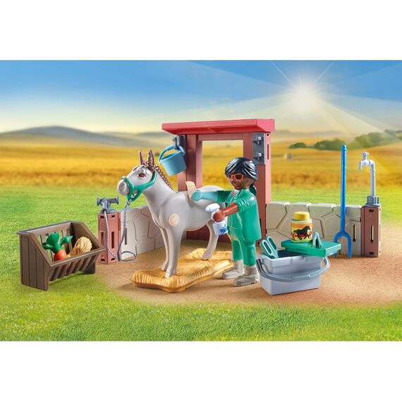 Playmobil 71471 Boerderij Dierenarts Met De Ezels