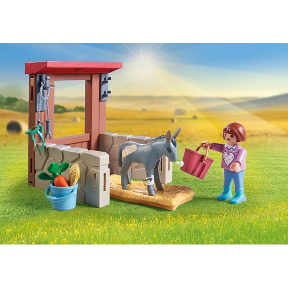 Playmobil 71471 Boerderij Dierenarts Met De Ezels