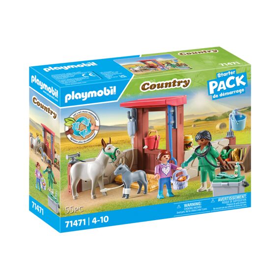 Playmobil 71471 Boerderij Dierenarts Met De Ezels