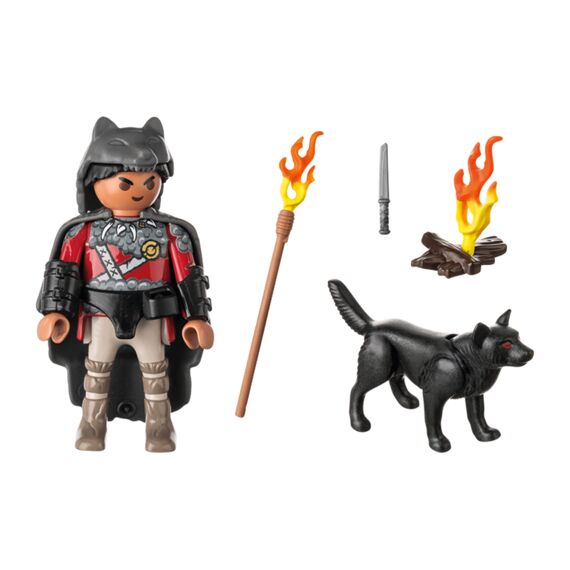 Playmobil 71482 Krijger Met Wolf