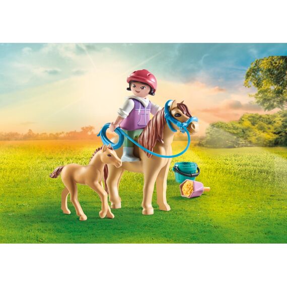 Playmobil 71498 Kind Met Pony En Veulen