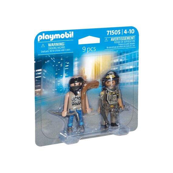 Playmobil 71505 Tactische Politie-Eenheid & Bandiet