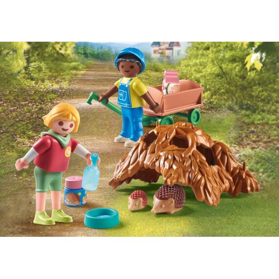 Playmobil 71512 Zorgen Voor De Egelfamilie