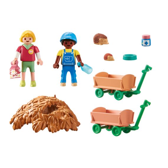 Playmobil 71512 Zorgen Voor De Egelfamilie