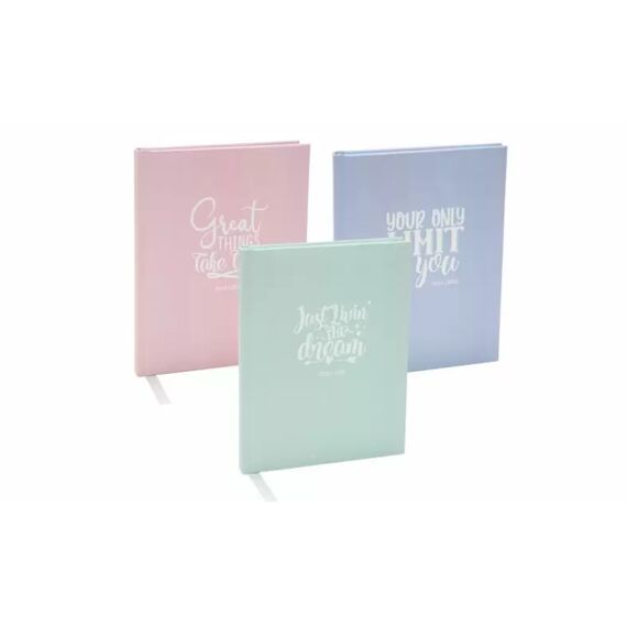 Agenda 18 Maand A5 24/25 Mila Pastel Assortiment Prijs Per Stuk