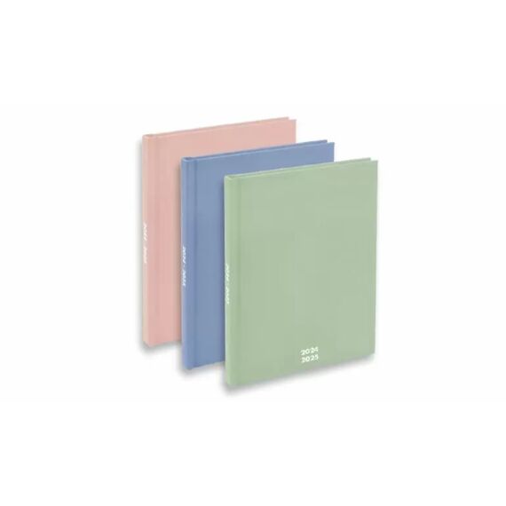 Agenda A5 24/25 Nieuwe Kleuren Assortiment Prijs Per Stuk