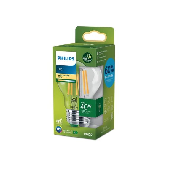 Philips Lamp Led Cla 40W A60 E27 2700K