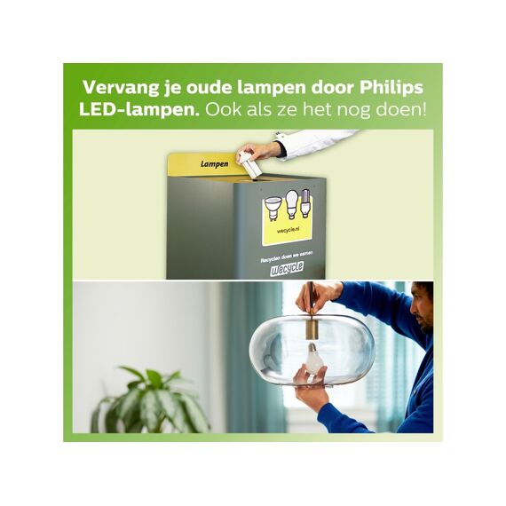 Philips Lamp Led Cla 40W A60 E27 2700K