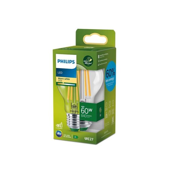 Philips Lamp Led Cla 60W A60 E27 2700K