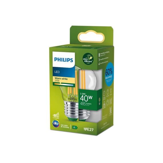 Philips Lamp Led Cla 40W P45 E27 2700K