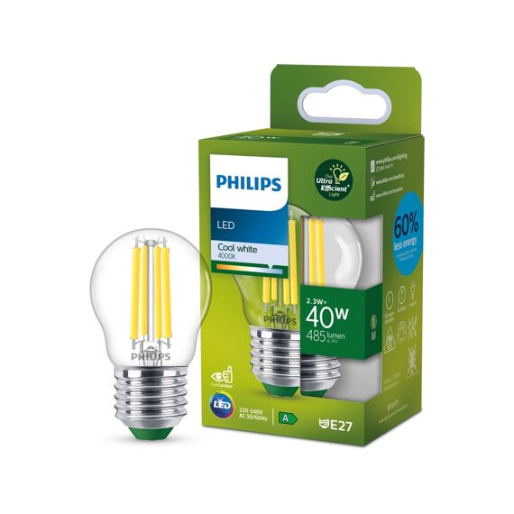 Philips Lamp Led Cla 40W P45 E27 4000K