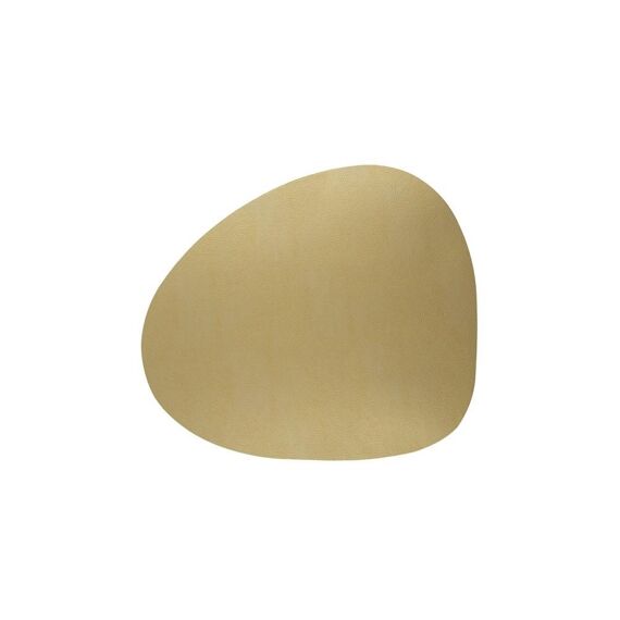 Placemat Pebble Skinnatur 46X40Cm Gold