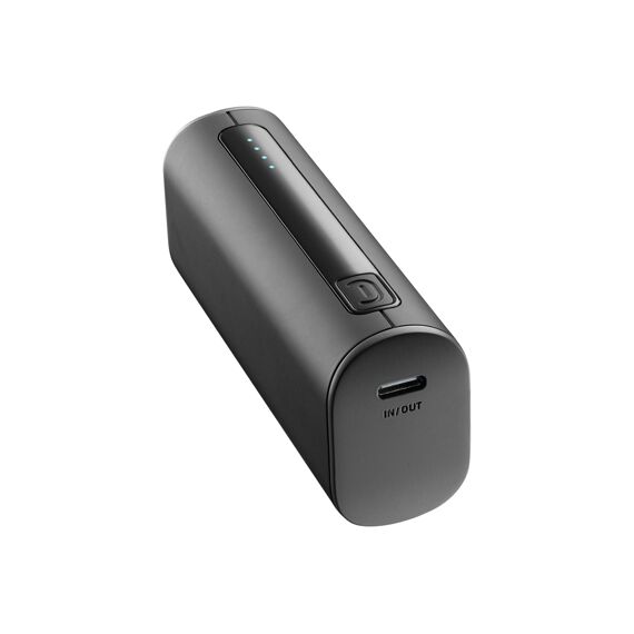 Cellularline Powerbank Thunder 5000 Mah Usb-C Zwart