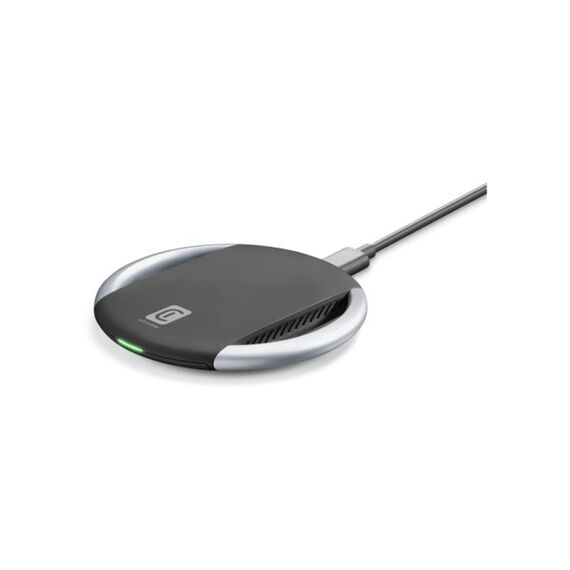 Cellularline Draadloze Lader 15W Adaptive Usb-C Zwart