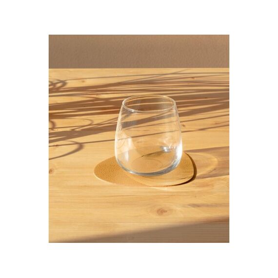Onderzetter Pebble Skinnatur 13X11Cm Gold Set/6