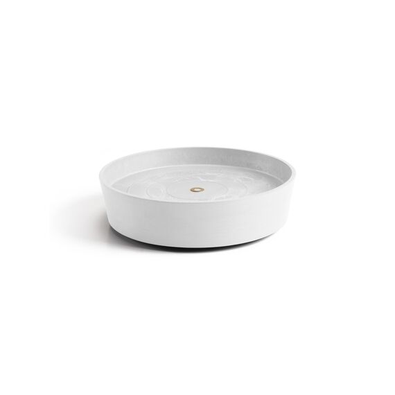 Ecopot Saucer Wheels 40 Pure White