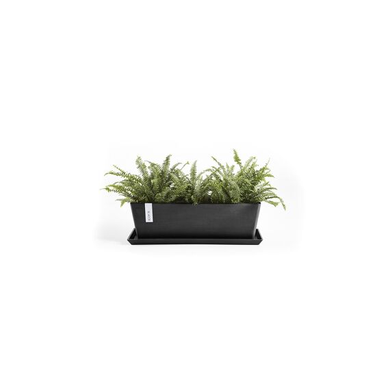 Ecopot Saucer Rectangular 45 Dark Grey New