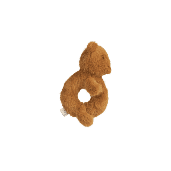 Liewood Toys Rattle Romain Bear Golden Caramel