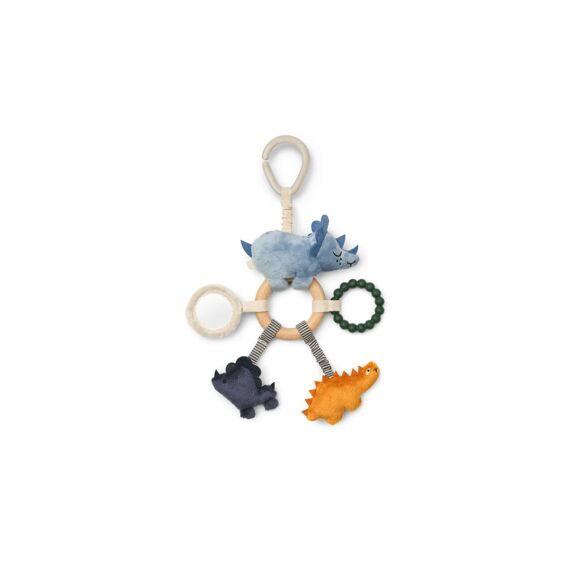 Liewood Angie Dino Activiteitenspeeltje Blue Fog Multi Mix