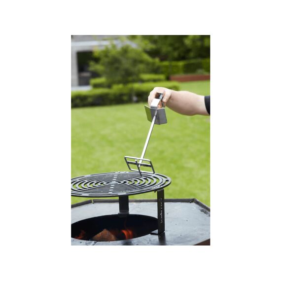 Barbecook Grid Lifter Uit Roestvrij Staal En Hout